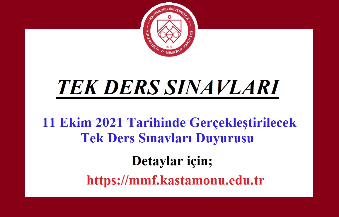 tek ders 20210923