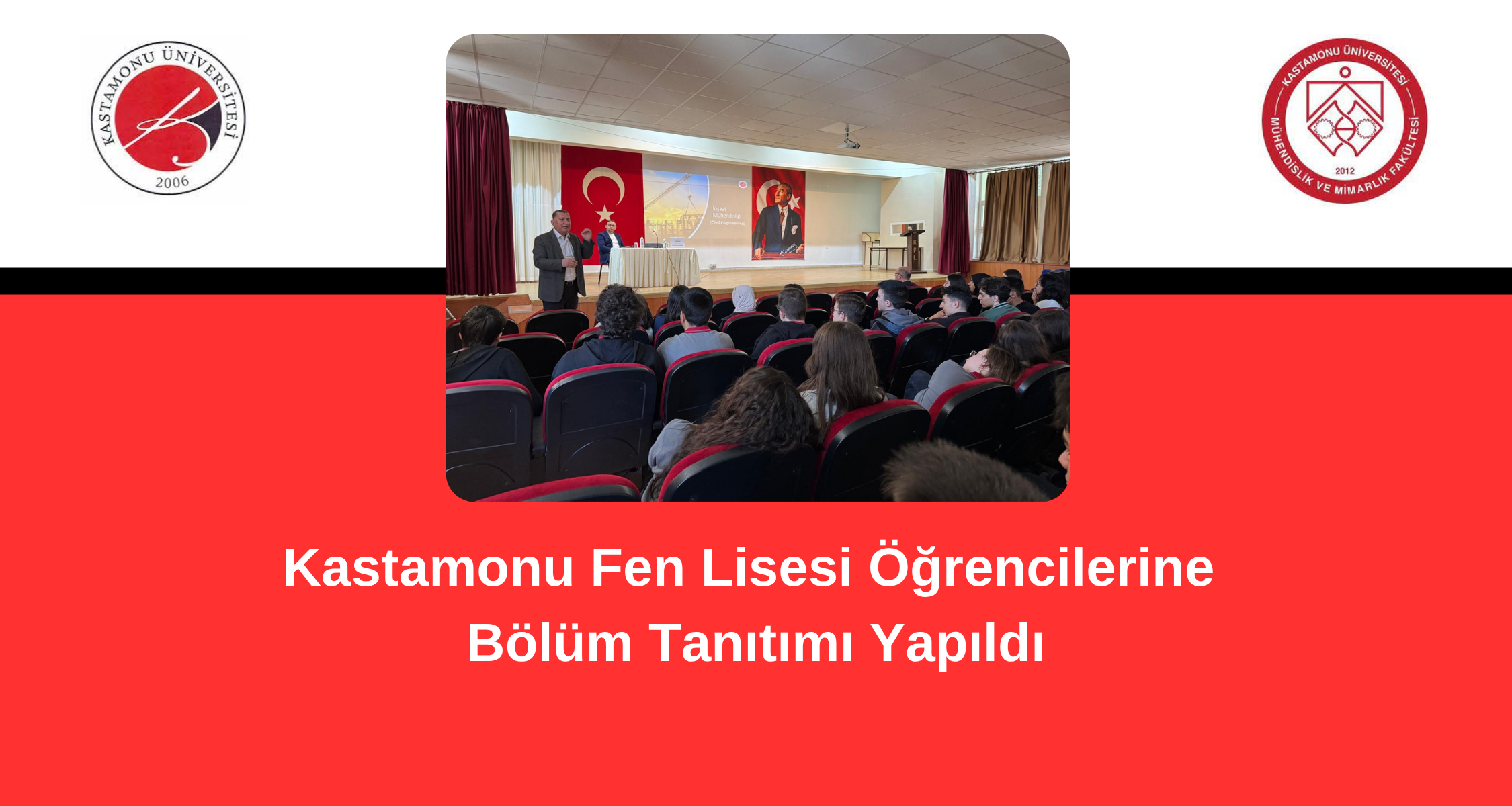 Kastamonu Fen Lisesi Öğrencilerine Bölüm Tanıtımı Gerçekleştirildi