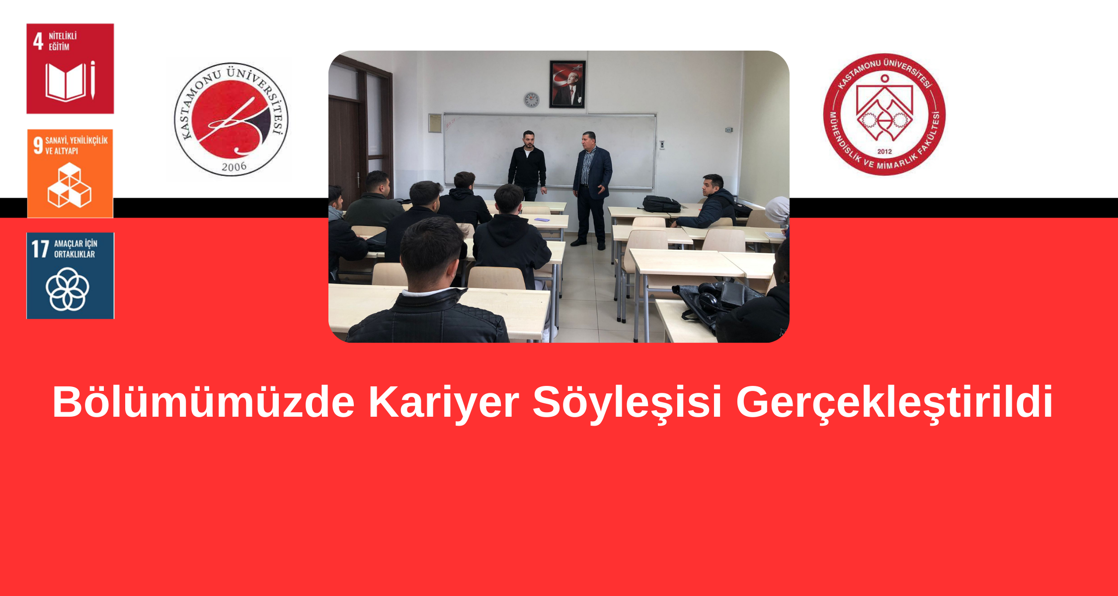 Bölümümüzden Kariyer Buluşması: Karayolları 15. Bölge Müdürlüğü Öğrencilerimizle Bir Araya Geldi