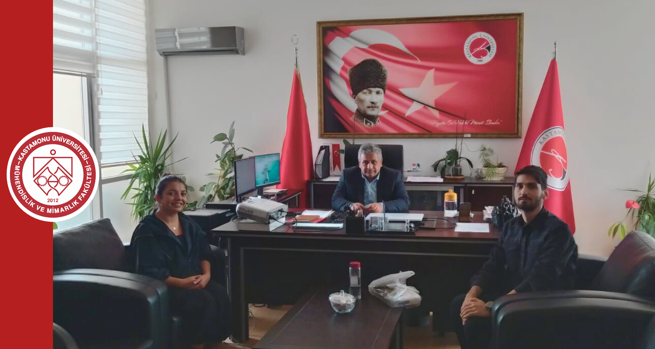 Mezun Öğrencilerimizden Açık Kapı Gününde Ziyaret