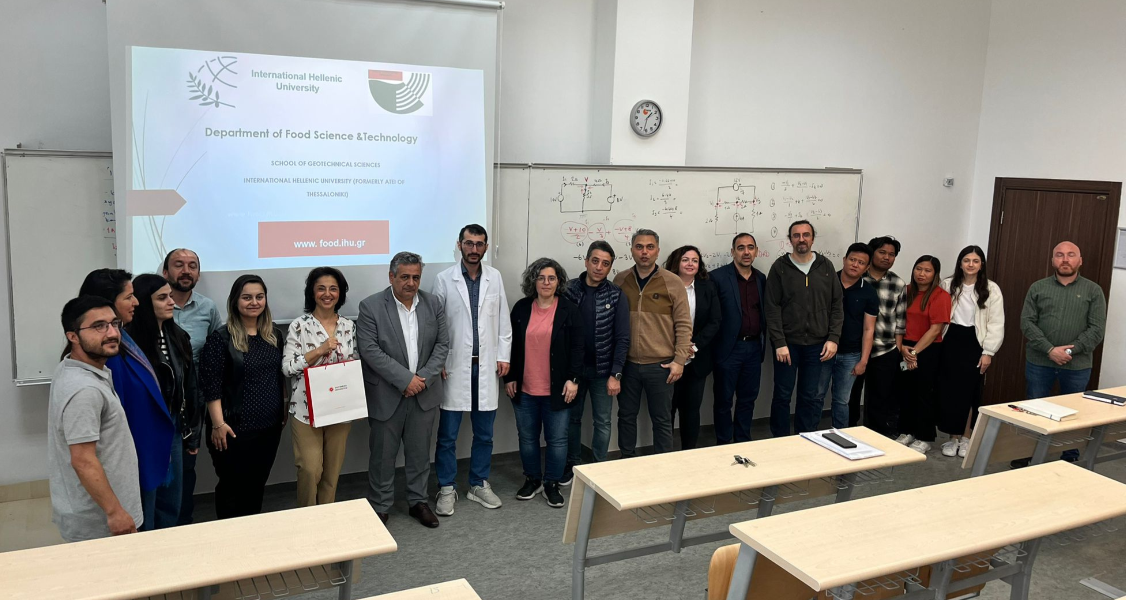 Prof. Dr. Imsiridou Erasmus Hareketliliği Kapsamında Fakültemizde Seminer Verdi