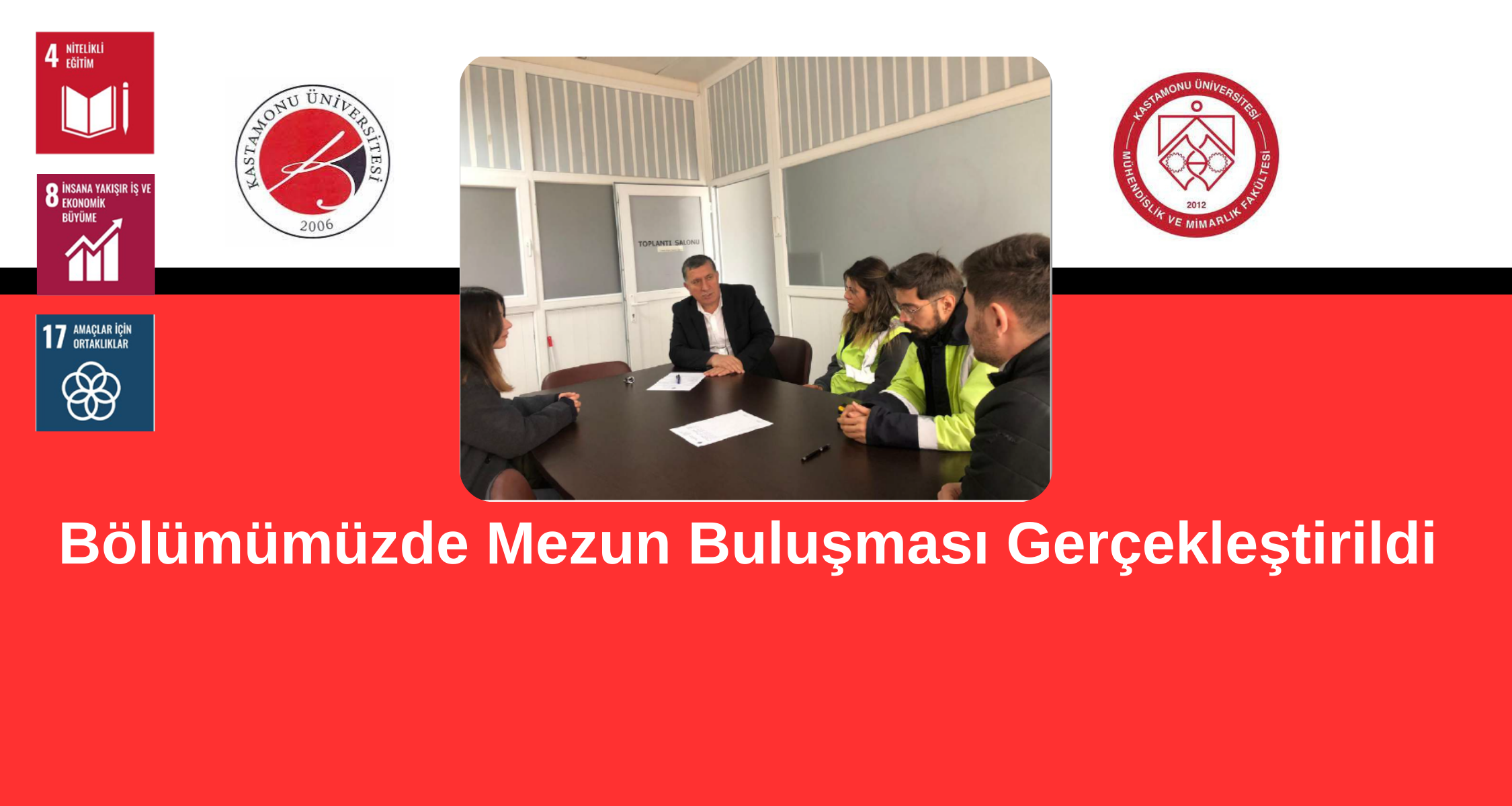 Bölümümüzde Mezun Buluşması Gerçekleştirildi