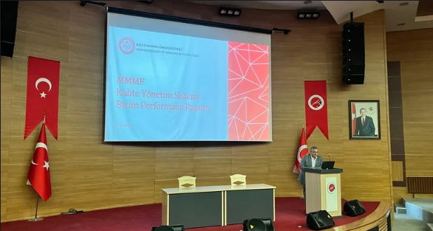 MMF Kalite Yönetim Sistemi Performans Raporu Sunumu Gerçekleştirildi