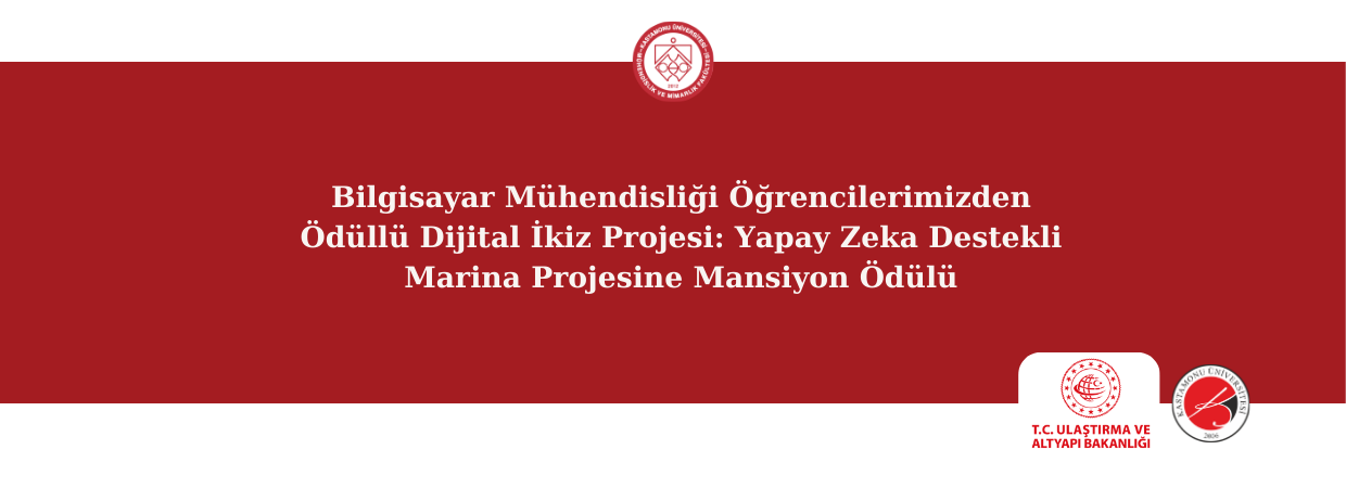 Bölümümüz Öğrencilerinden Ödüllü Dijital İkiz Projesi