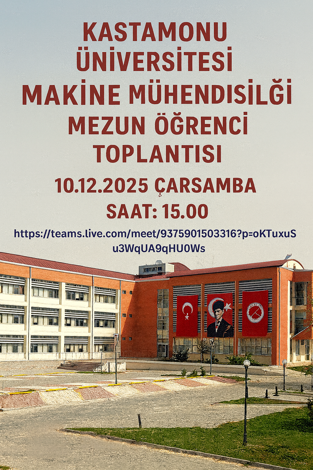 Mühendislik ve Mimarlık Fakültesinde Mezun Öğrenci Toplantısı Düzenlendi