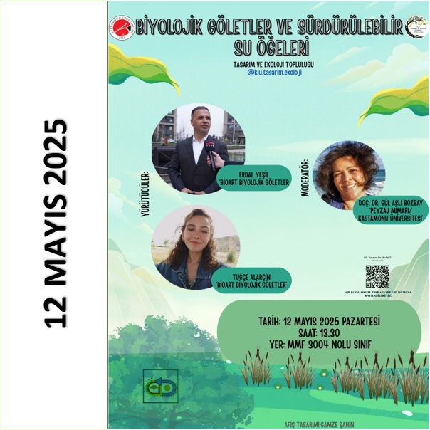 Biyolojik Göletler ve Sürdürülebilir Su Öğeleri - 12 Mayıs 2025