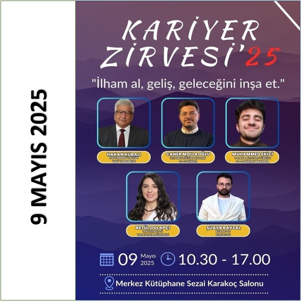 Kariyer Zirvesi'25 - 9 Mayıs 2025