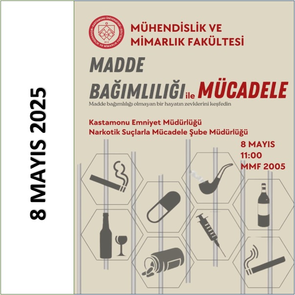 Madde Bağımlılığı İle Mücadele - 8 Mayıs 2025