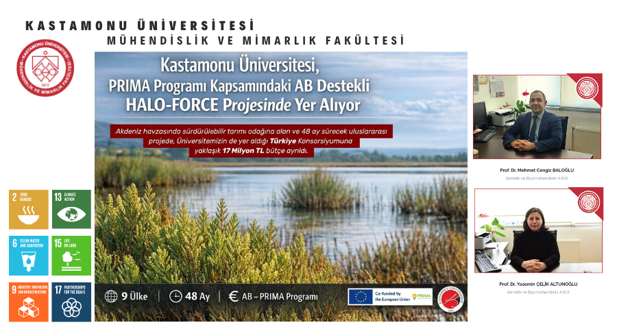 Fakültemiz Öğretim Üyeleri HALO-FORCE Uluslararası Projesinde Yer Alıyor