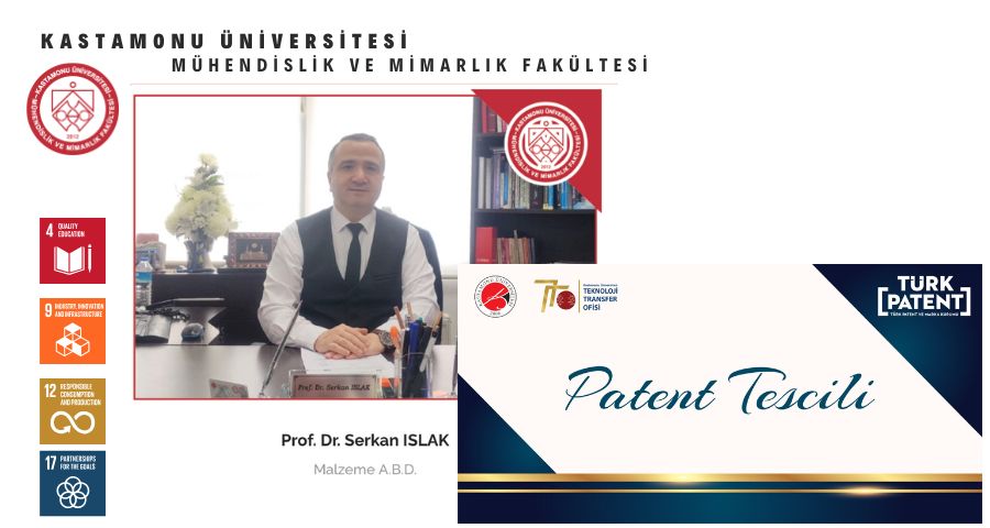 Kastamonu Üniversitesi'nin Yüksek Sıcaklığa Dayanıklı Malzeme Buluşu TÜRKPATENT Tarafından Tescillendi