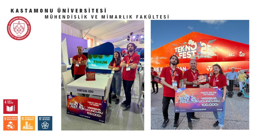TEKNOFEST 2025’te Virtual Edu Takımımızdan Büyük Başarı
