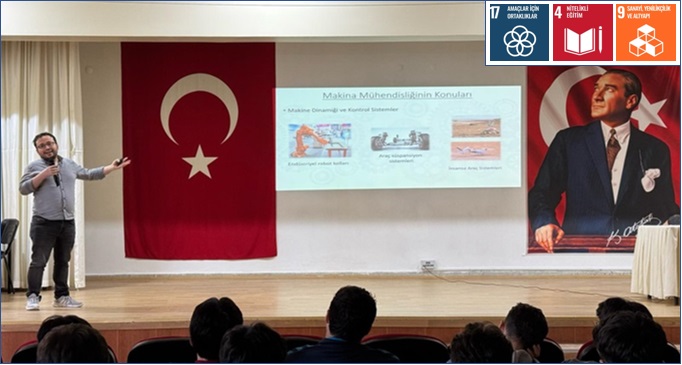 Arş. Gör. Umut Kaya’dan Kastamonu Fen Lisesi'nde Öğrencilere İlham Veren Konferans