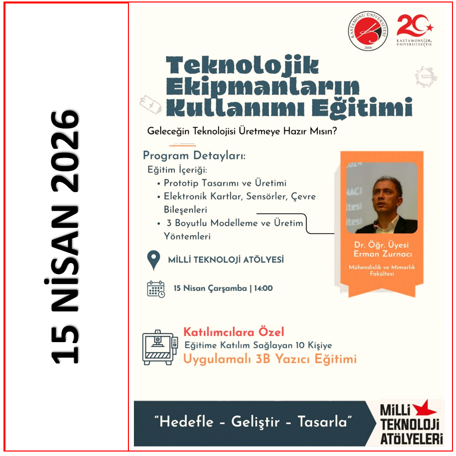 Teknolojik Ekipmanların Kullanımı Eğitimi