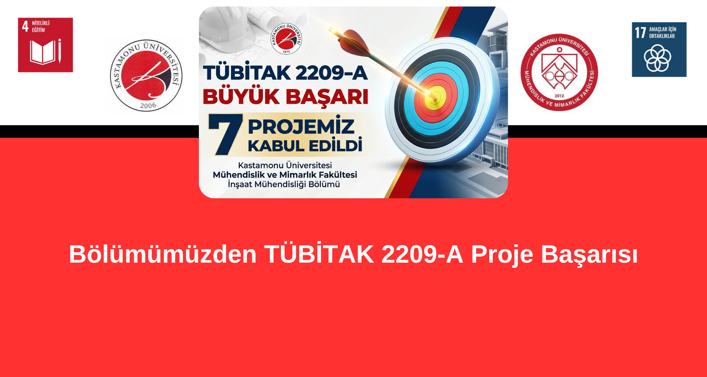 Bölümümüzden TÜBİTAK 2209-A Proje Başarısı