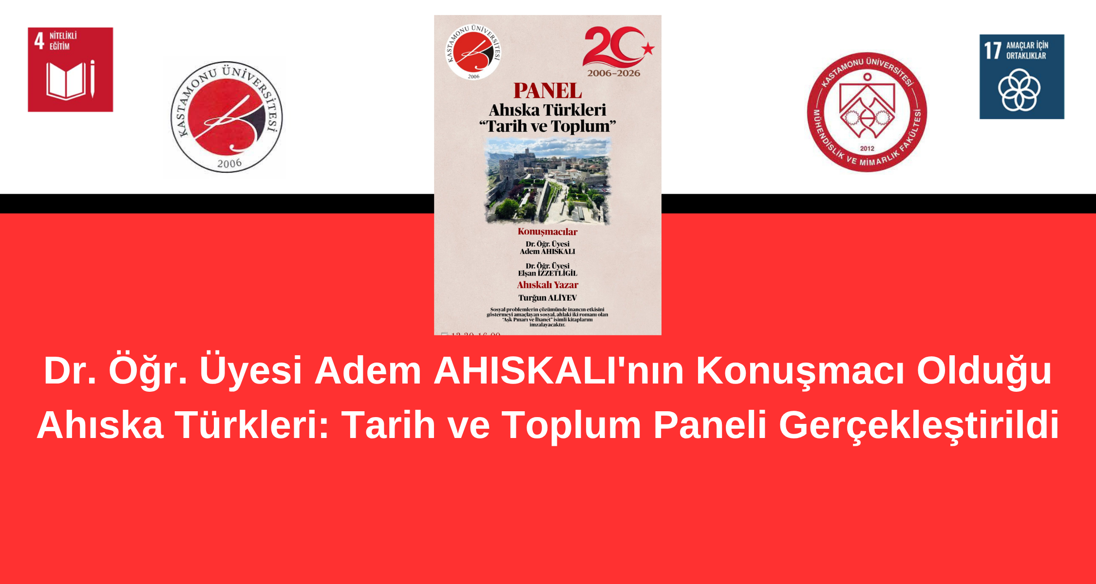 Dr. Öğr. Üyesi Adem AHISKALI'nın Konuşmacı Olduğu Ahıska Türkleri: Tarih ve Toplum Paneli Gerçekleştirildi