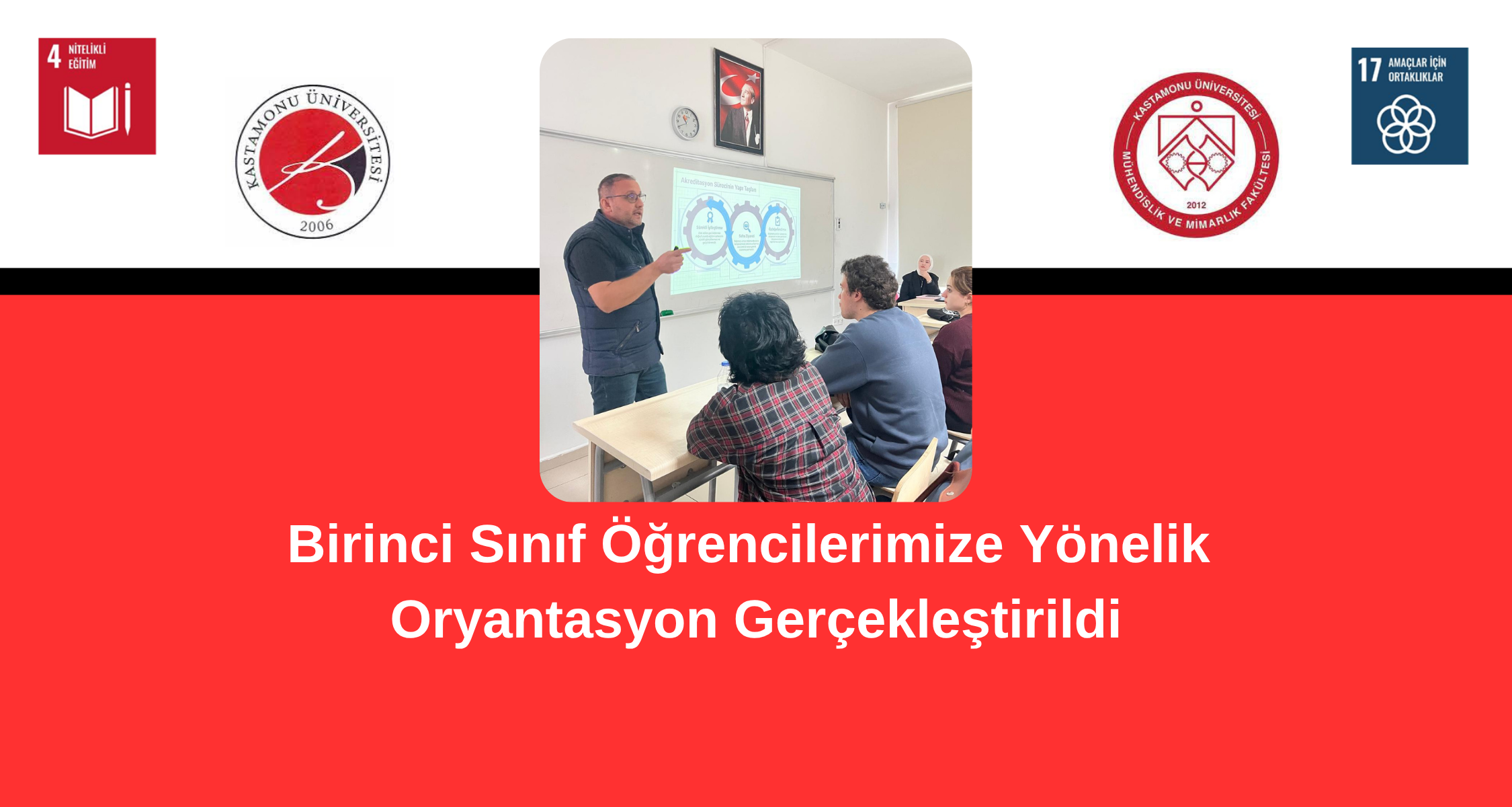 Bölümümüzde Oryantasyon ve Öğrenci Bilgilendirme Toplantısı Gerçekleştirildi