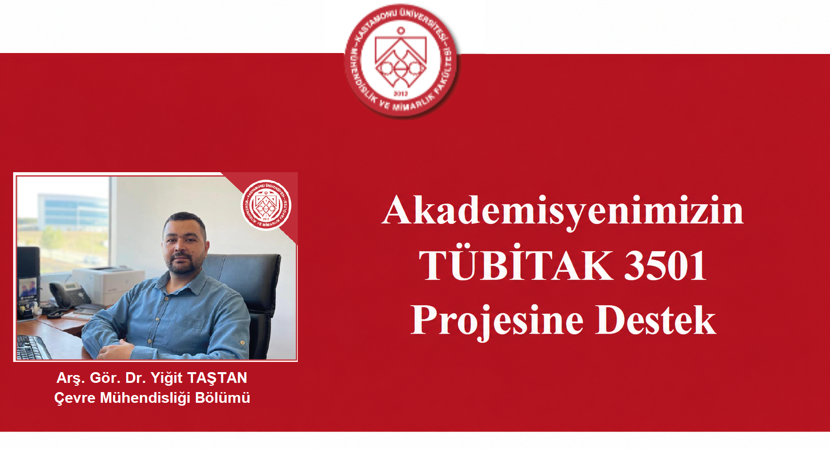 Akademisyenimizin TÜBİTAK 3501 Projesi Desteklenmeye Hak Kazanmıştır