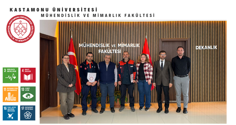 Fakültemizde AFAD Eğitimi ve Yangın Tatbikatı Gerçekleştirildi