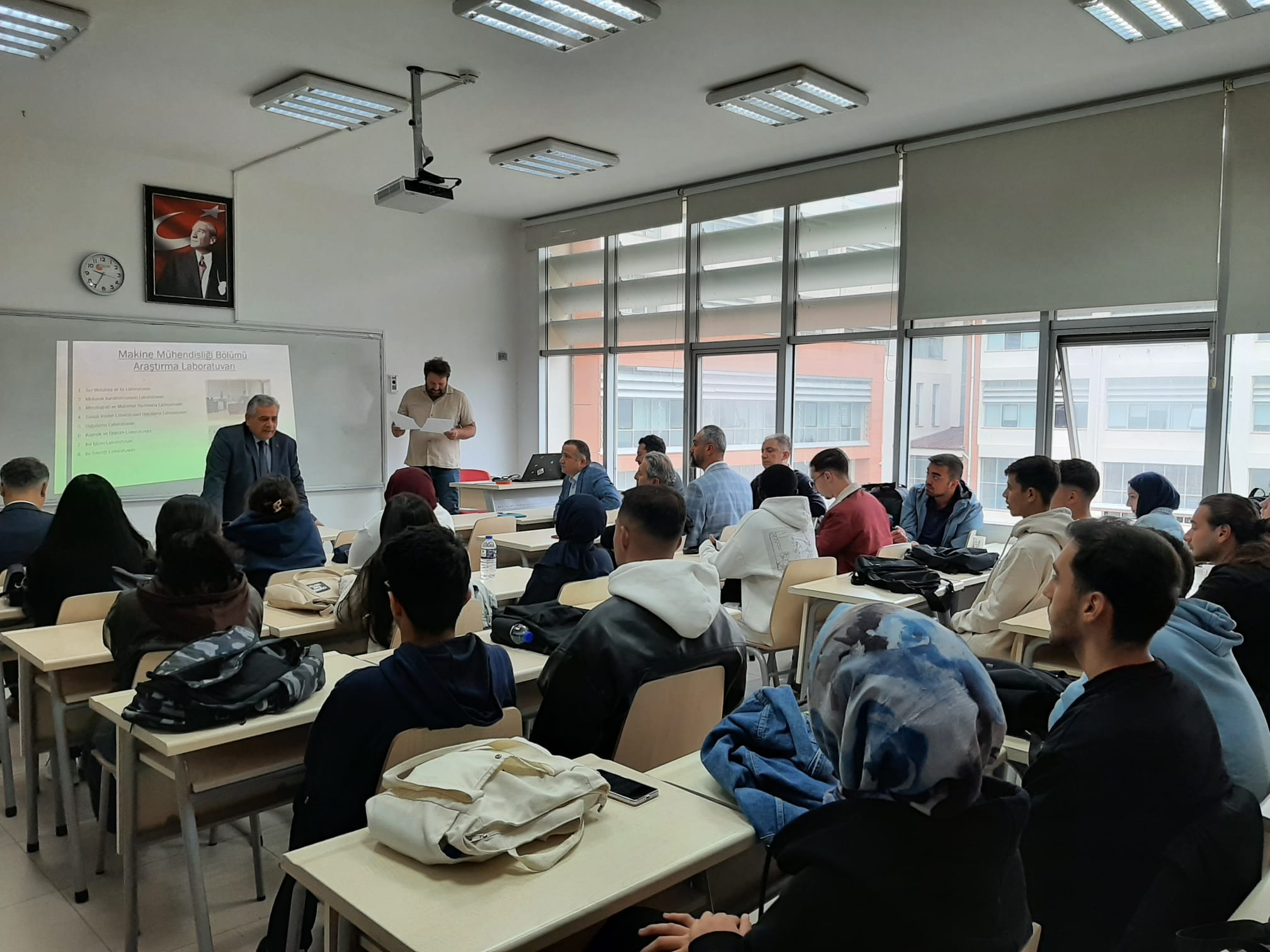 Makine Mühendisliği Bölümünde 1. Sınıf Oryantasyon Etkinliği Gerçekleştirildi. 