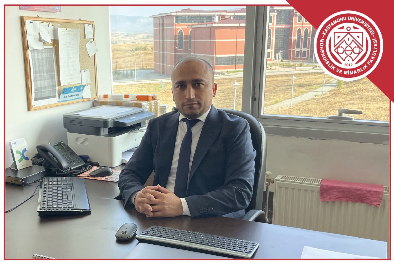 Bölüm Öğretim Üyesi Doç. Dr. Mehmet AKKAŞ Hocamız TÜBİTAK 55. Lise Öğrencileri Araştırma Projeleri yarışmasında.