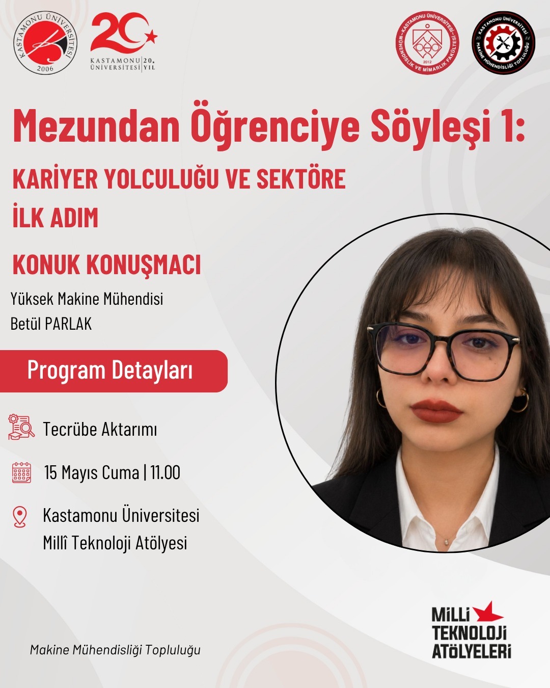 Mezundan Öğrenciye Söyleşi: Kariyer Yolculuğu ve Sektöre İlk Adım