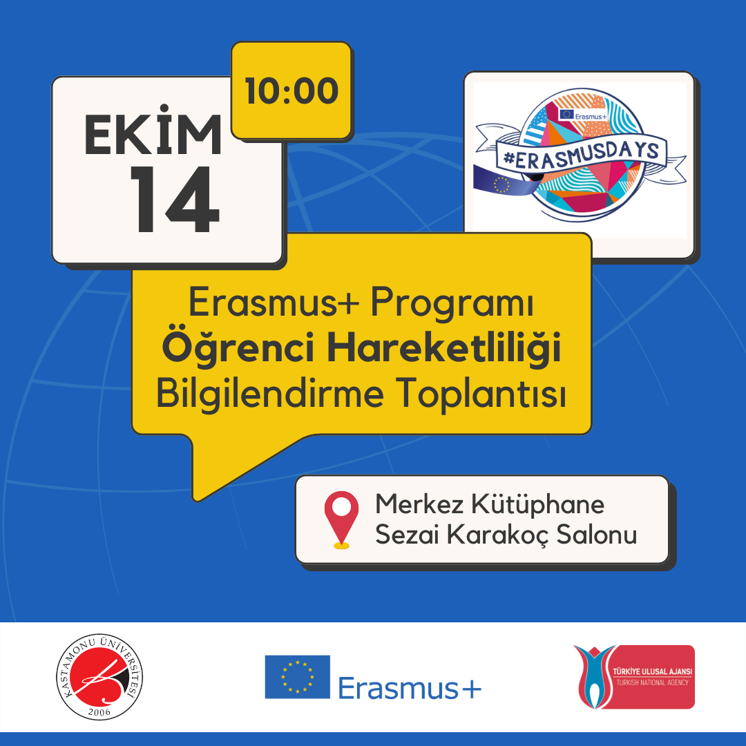 Erasmus grenci Bilgilendirme Toplantisi