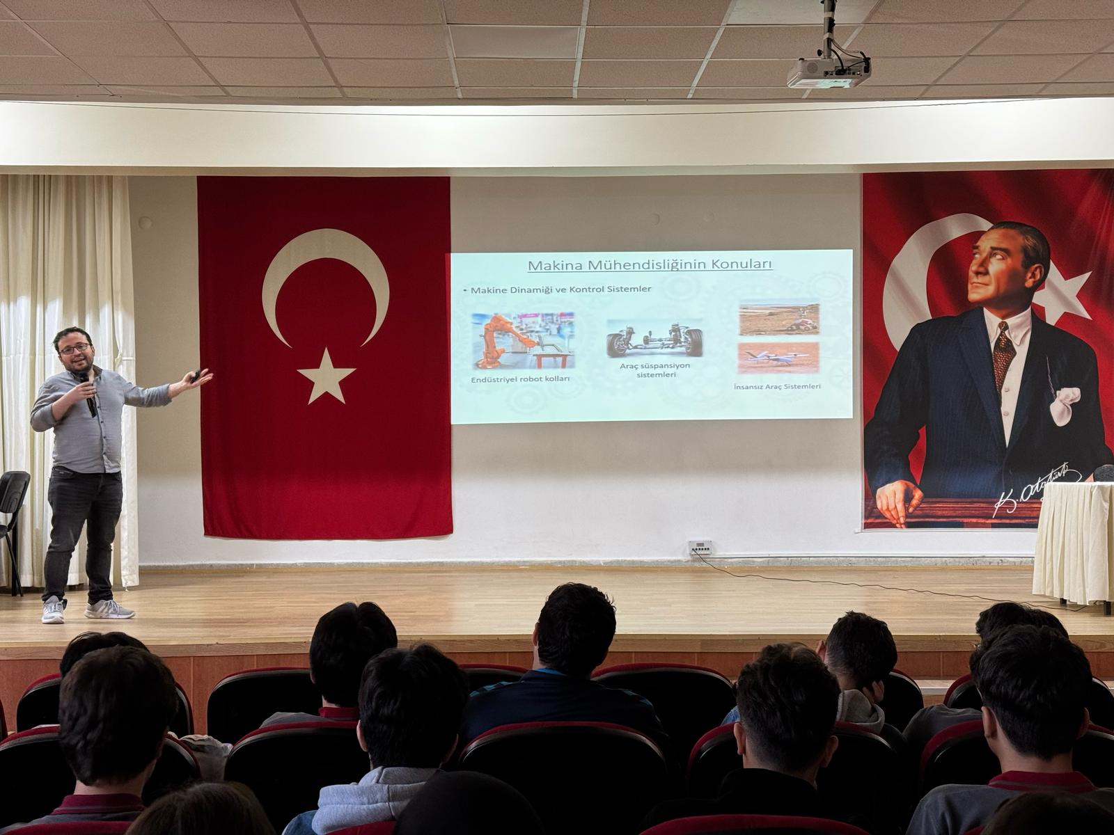Arş. Gör. Umut Kaya’dan Kastamonu Fen Lisesi'nde Öğrencilere İlham Veren Konferans