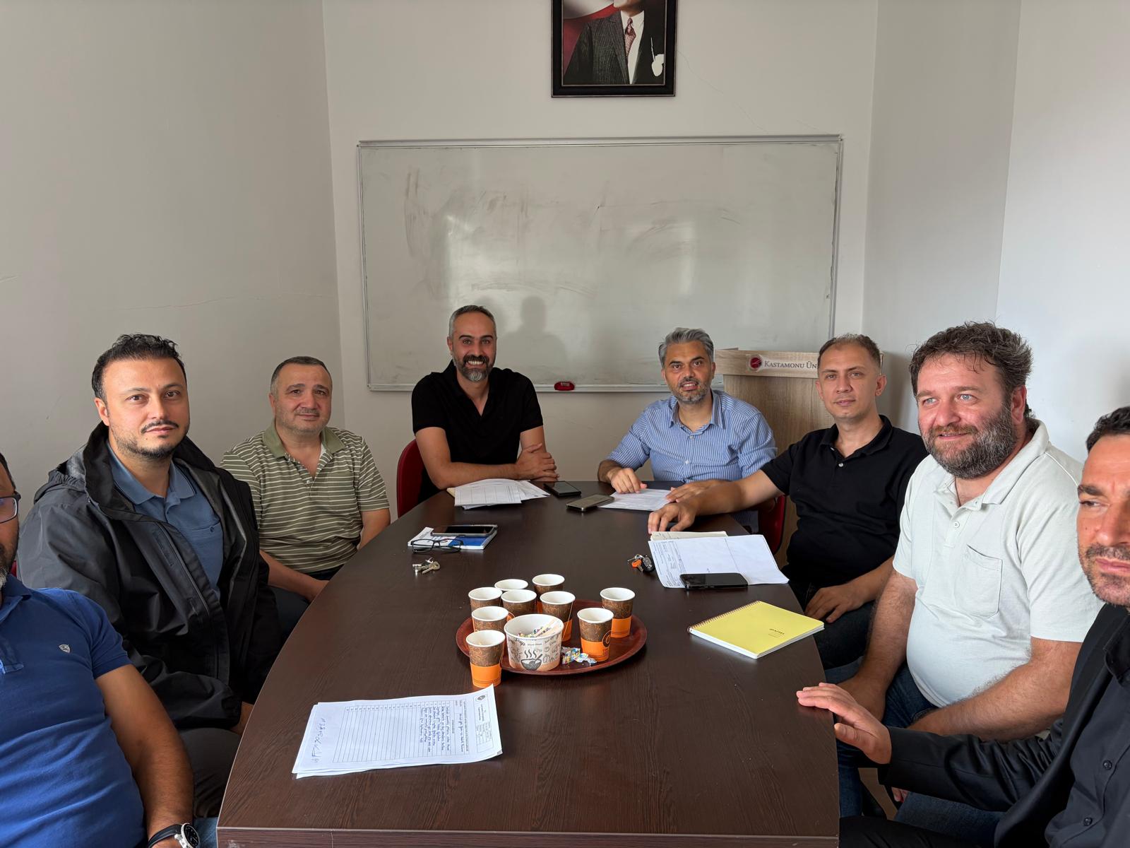 Makine Mühendisliği Bölümümüzde Bölüm Kurulu Toplantısı Gerçekleştirildi