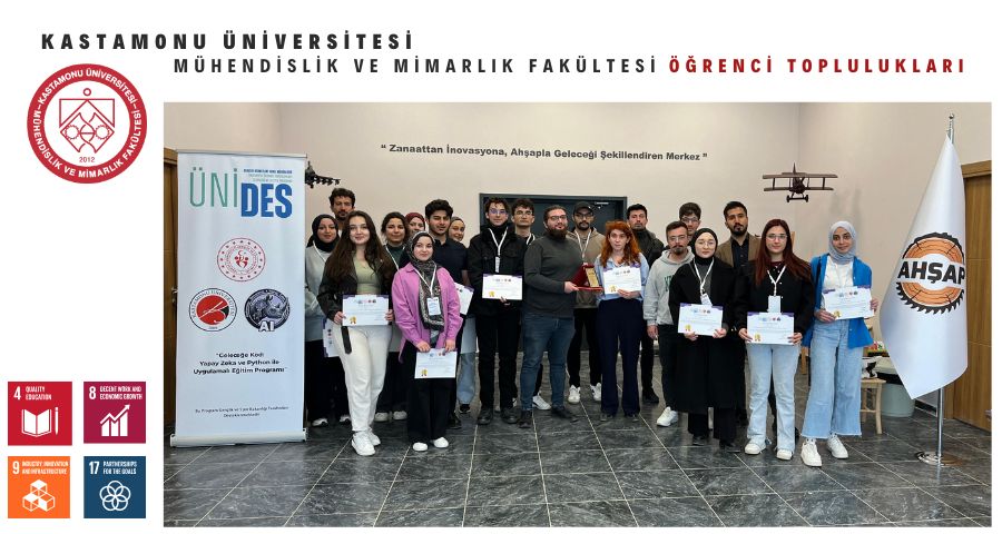 Kastamonu Üniversitesi Yapay Zeka Topluluğu'ndan Bir Başarı Daha!